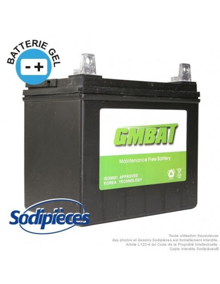 Batterie 12N24-3. Sans entretien pour tondeuse
