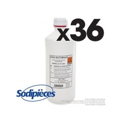 Acide de batterie. Acide en bidon de 1 litre. Par 36