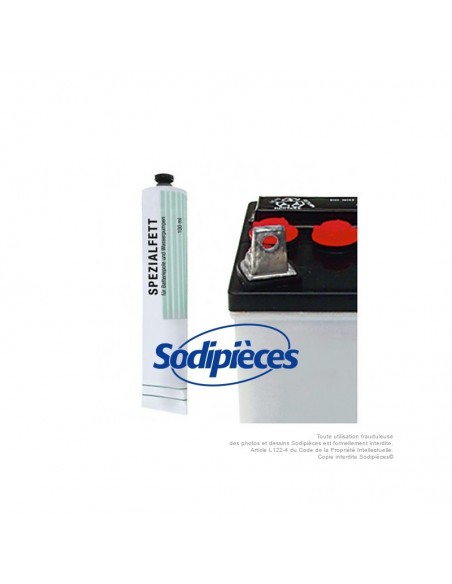 Graisse spéciale pour pôle batterie. 100 ml