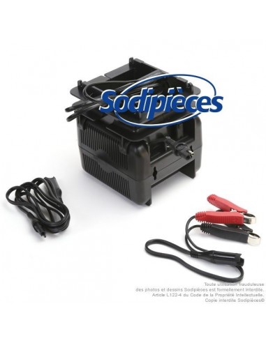 Chargeur batteries 12/24V, AGM, GEL et conventionnelles - Courant de charge : 7A / 3,5A