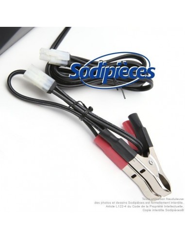 Chargeur de batterie TECMATE, 12V 0,9A. pour batterie de 3 - 39Ah.