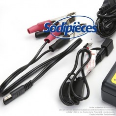 Chargeur de batterie TECMATE, 6 et 12V 1,2A. pour batterie de 2 - 75Ah. 2