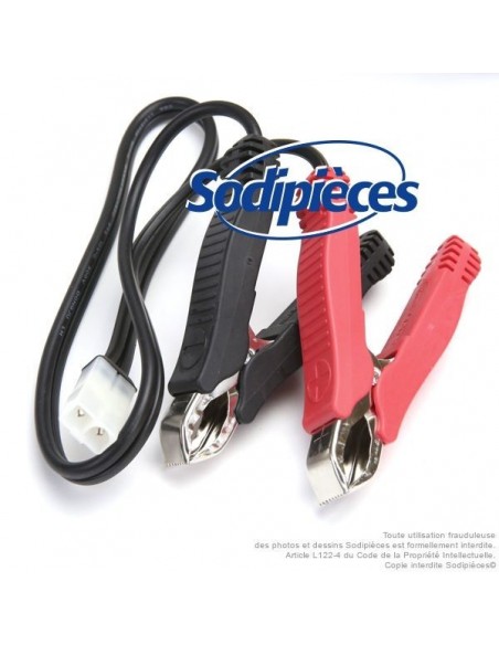 Chargeur pour 12/24V, AGM, GEL et conventionnelles - Courant de charge: 4A