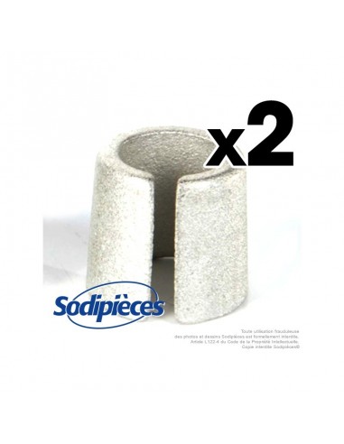 Cosses +/- pour batterie. par 2