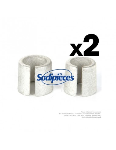 Cosses +/- pour batterie. par 2