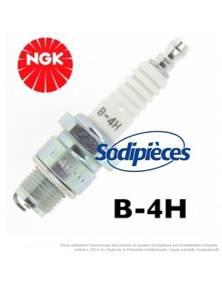 Bougie type B4H. NGK