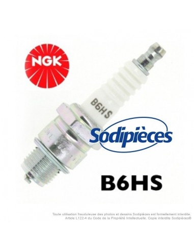 Bougie type B6HS. NGK