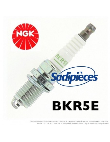 Bougie type BKR5E. NGK