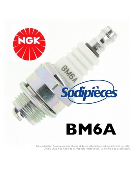 Bougie type BM6A. NGK