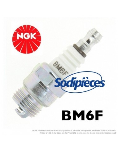 Bougie type BM6F. NGK