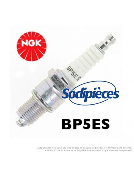 Bougie type BP5ES. NGK