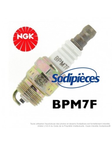 Bougie type BPM7F. NGK