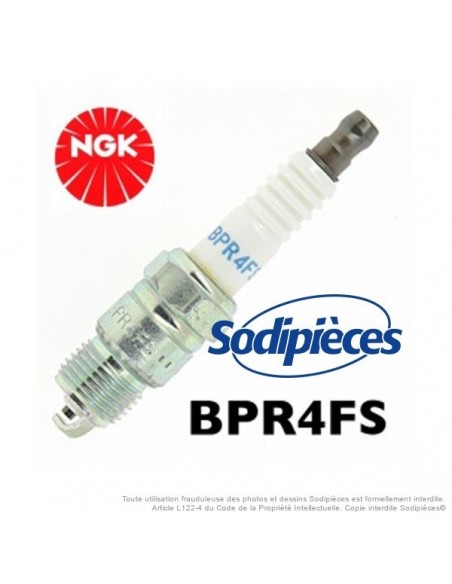 Bougie type BPR4FS. NGK