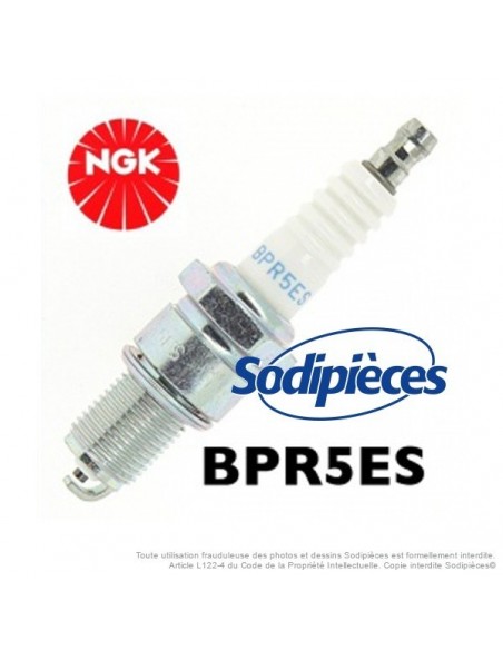 Bougie type BPR5ES. NGK