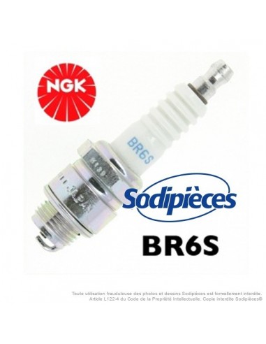 Bougie type BR6S. NGK