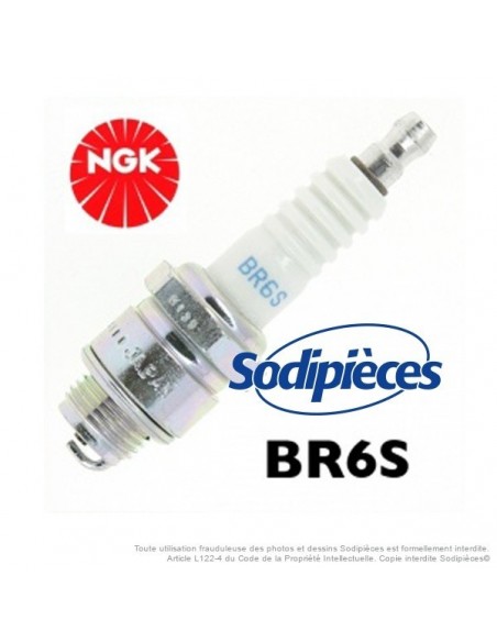 Bougie type BR6S. NGK