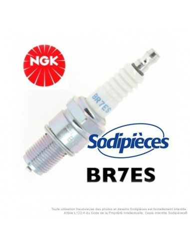 Bougie type BR7ES. NGK