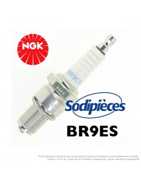Bougie type BR9ES. NGK