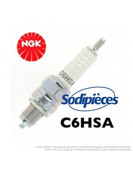 Bougie type C6HSA. NGK