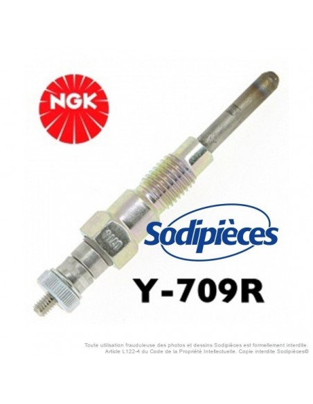 Bougie type Y-709R. NGK