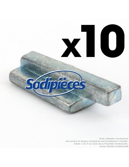 Clavette de volant pour Tecumseh N° 29410011. Par 10