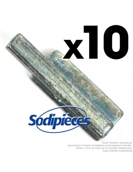 Clavette de volant pour Tecumseh N° 29410011. Par 10