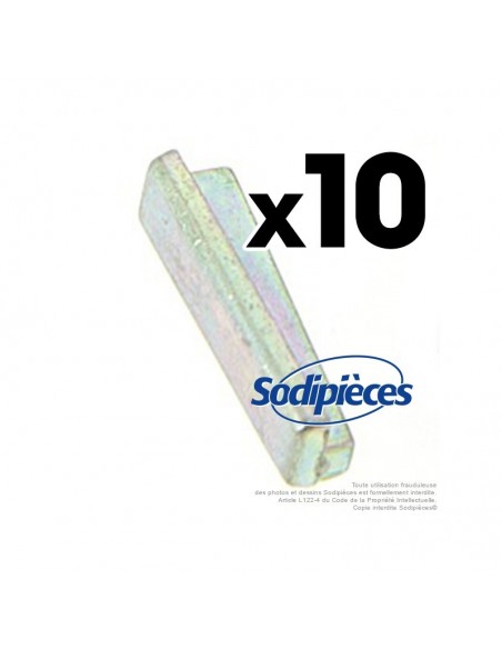 Clavette de volant pour Tecumseh N° origine 29410012. Par 10