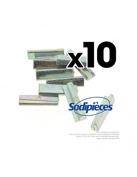 Clavette de volant pour Tecumseh N° origine 29410012. Par 10