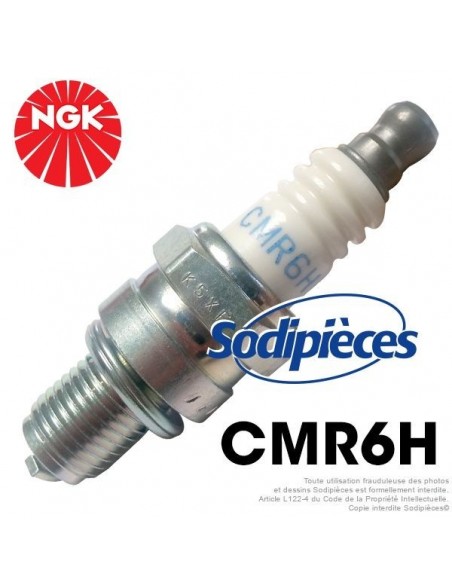 Bougie type CMR6H. NGK