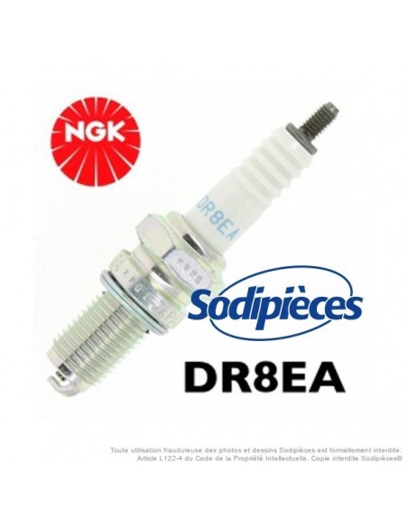 Bougie type DR8EA. NGK
