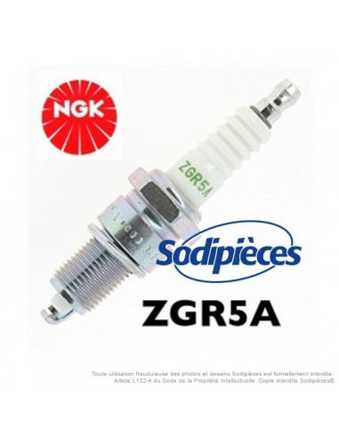 Bougie type ZGR5A. NGK
