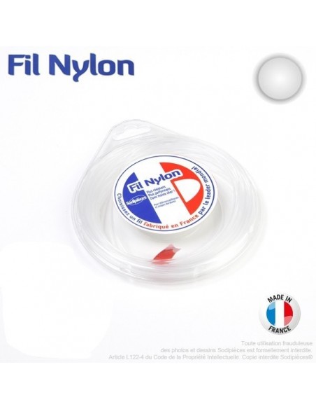 Gamme Fil débroussailleuse nylon Rond