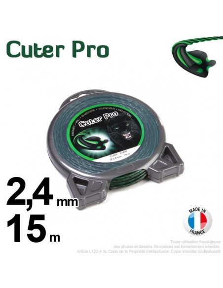 Gamme Fil débroussailleuse hélicoidal Cuter' Pro