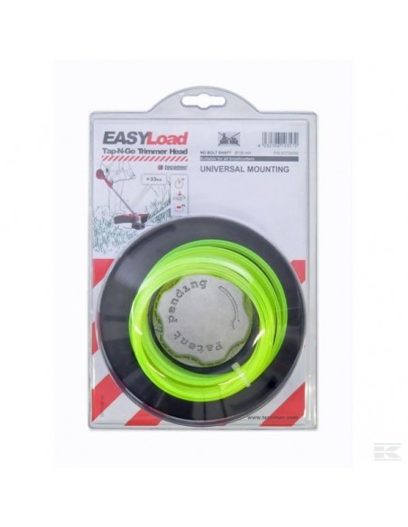 Tête débrousailleuse 2 fils Tecomec universelle Tap & Go. 130 mm