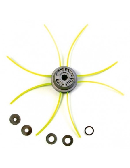 Tête débroussailleuse Multi-fils araignée alu/alu 8 fils