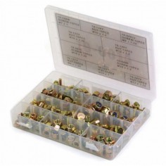 Coffret de 120 écrous et vis pour débroussailleuse