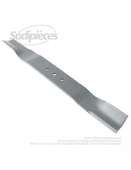 Lame. Coupe 51 cm. Section 55 x 4. Alèsage 10