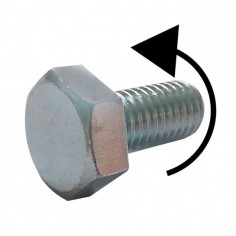 Vis 7 x 1.00 pas à gauche