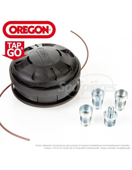 Tête débroussailleusse Orégon Ø 130 mm. Tap and Go