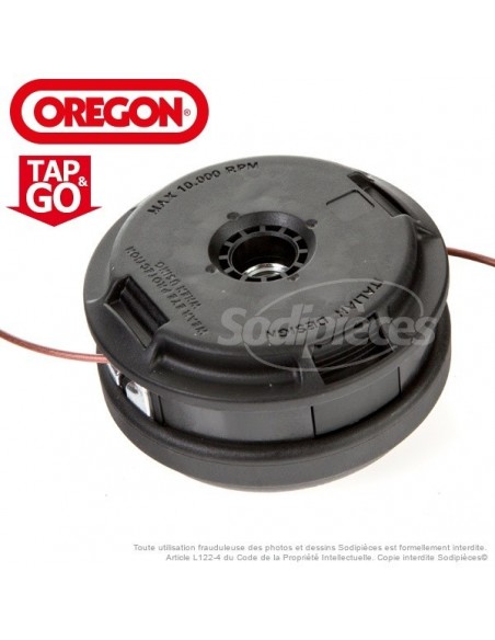 Tête débroussailleusse Orégon Ø 130 mm. Tap and Go