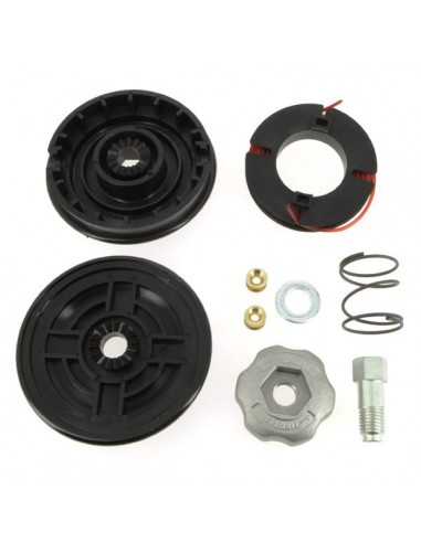 Tête débroussailleuse 2 fils F10x1,50 gauche écrou alu