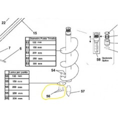 VIS POUR COUTEAU DE MECHE...