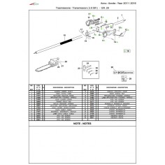 Transmission taille- haies...
