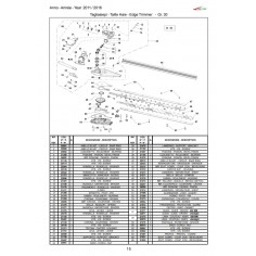 Pièces lamier taille- haies...